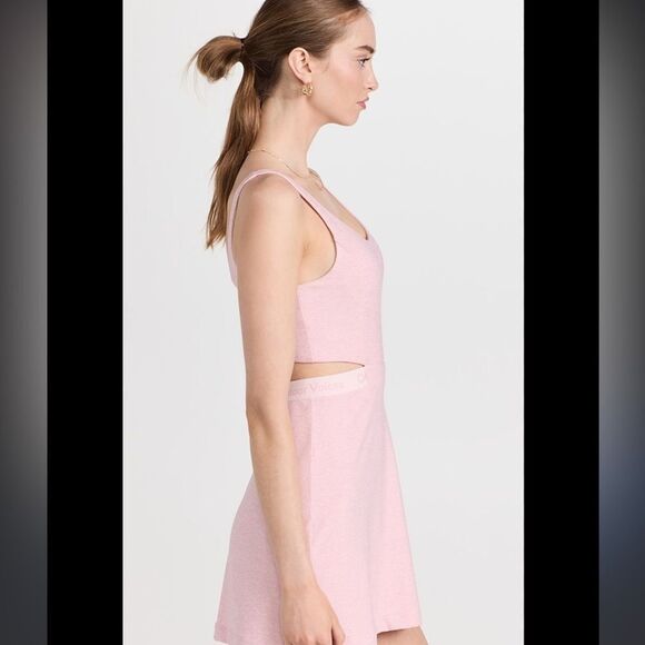 Outdoor Voices Court Exercise Dress in Pinkfinch - Picture 2 of 10